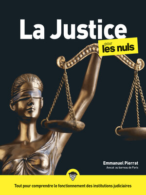cover image of La Justice pour les Nuls, 3e